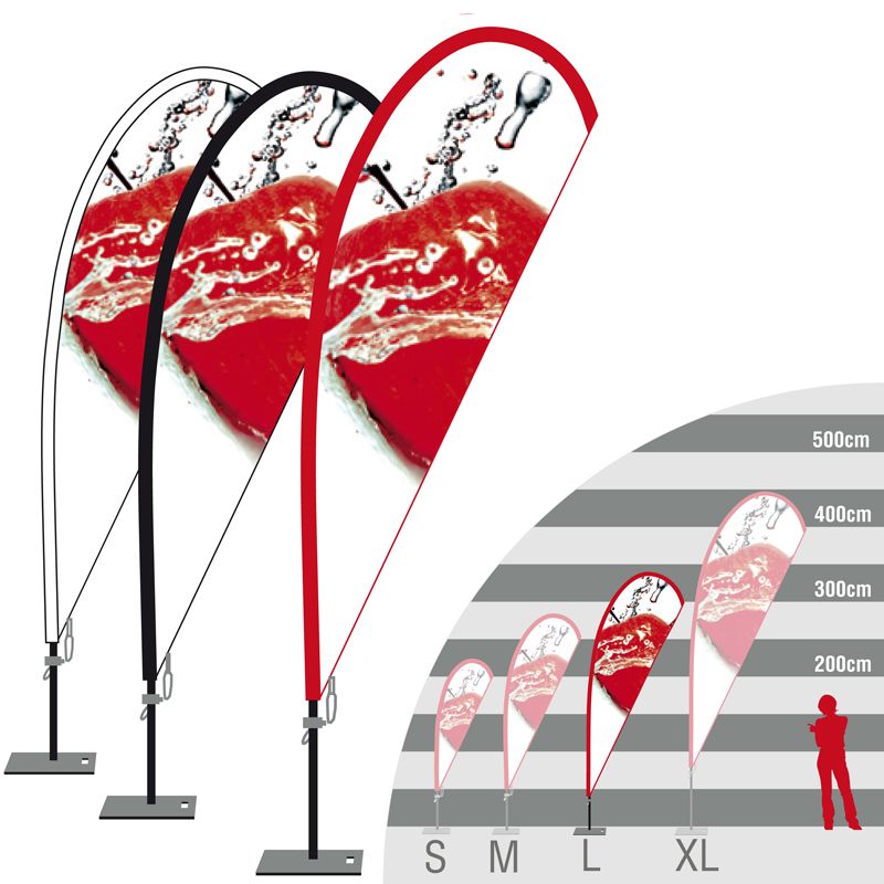 Beachflag Promo Feather Straight Beachflag Promo Feather Straight